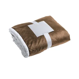 Coral Fleece Sherpa Fleece Blanket for Custom Merchandising - Product Image 4