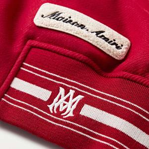 Chaquetas Varsity de Invierno de Forro Polar Estilo Cool Personalizadas, Chaquetas Bomber de Béisbol de Cuero para Hombre, Gran Venta - Product Image 5