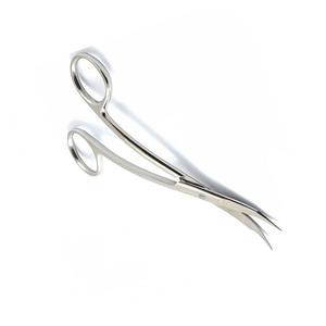 Ciseaux Goldman Fox de haute qualité Ciseaux à double courbure Finition Dall Ciseaux médicaux en acier allemand 5 pouces - Product Image 4