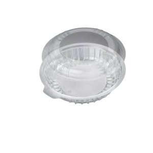 Conteneur de stockage alimentaire empilable hermétique en PS transparent de 24 oz avec couvercle moulé par injection - Product Image 1