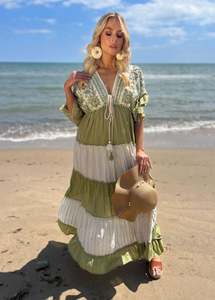 Robes pour femmes ukrainiennes de haute qualité, en tissu brodé, collection exclusive, vente chaude, mode été, robes pour femmes ukrainiennes - Product Image 4