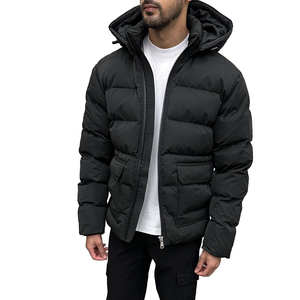 New High Quality OEM Custom Printed <b>Padded</b> Bubble Warm Winter <b>Men</b> Coats Puffer Jacket - Product Image 1