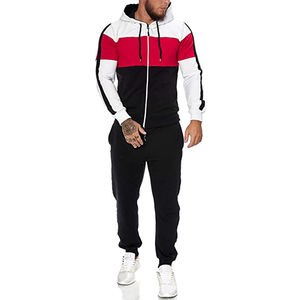 LOGOTIPO personalizado Streetwear Jogging Set Zip up Acid Wash Chándal Sudadera con capucha y pierna recta pantalones de chándal acampanados Set Hombres Sudadera con capucha - Product Image 2