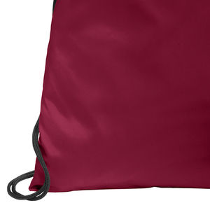 Sac à cordon avec poche zippée sur le devant, fournisseur direct d'usine, léger et confortable à porter, sacs à cordon - Product Image 6