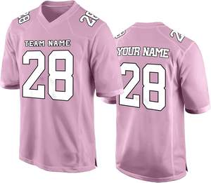 Camisetas de Fútbol Americano Personalizadas, Duraderas y Transpirables para Equipos Adultos, con Diseño Estampado de Manga Corta y Opciones de Tallas Grandes - Product Image 1