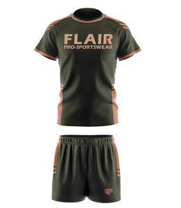 La mejor calidad, diseño personalizado, transpirable, comodidad, conjuntos de uniformes de camiseta de fútbol, servicio OEM para jóvenes, jugadores masculinos, corte automatizado - Product Image 6