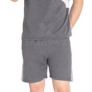 ชุดเซ็ตเสื้อยืดกางเกงขาสั้นผู้ชายสำหรับฤดูร้อน MOQ ต่ำ คุณภาพสูง ผ้าฝ้าย 100% แห้งเร็ว สปอร์ต สีพื้น ใส่สบาย - Product Image 6