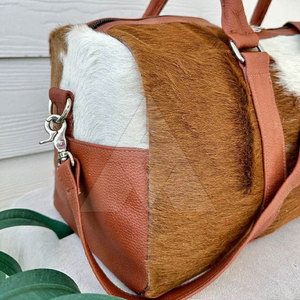 Bolsa de Viaje de Piel de Vacuno de Último Diseño y Alta Calidad, Bolsa de Viaje de Piel de Vacuno Hecha Profesionalmente - Product Image 5