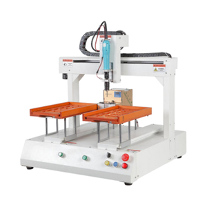 Máquina de sujeción de tornillo tipo soplado de aire de escritorio Máquina de bloqueo de tornillo automático de doble eje Y con un alimentador de destornillador - Product Image 5