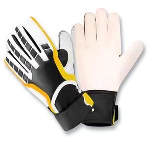 Gants de gardien de but de football professionnels en latex 4 mm 3D imperméables respirants à lacets pour l'extérieur, paire personnalisée pour le sport - Product Image 6