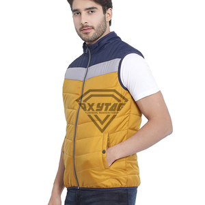 Chaleco Acolchado de Invierno Personalizado para Hombre, Servicio OEM, Transpirable, Cálido, Ligero, Moda para Exteriores, Cómodo - Product Image 2