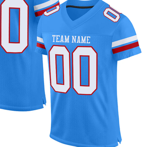 Maillot de football américain pour homme, design personnalisé, bonne qualité, respirant, uniforme à manches courtes, technique de sublimation imprimée - Product Image 4