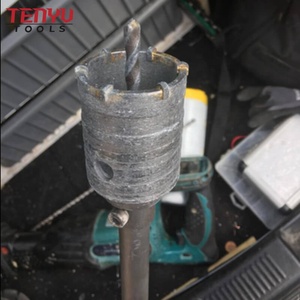 מקדחי קיר מטרי איכות תעשייתית עם חוד טונגסטן קרביד לקידוח בלבנים, בטון, מתוצרת ג'יאנגסו - Product Image 4