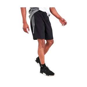 Adidas #   Pantalones Cortos Deportivos Adi Id96 Flce para Hombre, Color: Negro/Gris, 100% Auténticos - Product Image 3