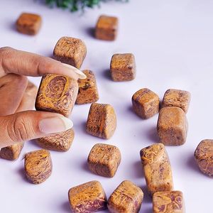 Wholesale Polished Mariam Jasper Tumbled Stones Natural Semi Precious Healing Crystals for Jewelry Making and Decoration - Product Image 5