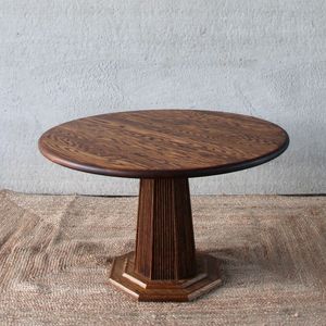 ถาดไม้อะคาเซียสำหรับวางเค้กและผลไม้ถาดไม้ทรงกลมสูงทำจากไม้อะคาเซียสำหรับเสิร์ฟเค้กและผลไม้ - Product Image 1