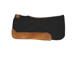 Shemax Fashion Style Haute Qualité Qualité Coton Tissu Cheval Tapis De Selle Noir Accessoires Broderie Personnalisé Western Tapis De Selle - Product Image 4