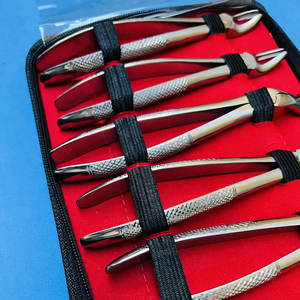 Ensemble de pinces dentaires avancées pour outils de précision d'extraction dentaire pour usage clinique et chirurgical Ensemble d'instruments chirurgicaux dentaires - Product Image 3