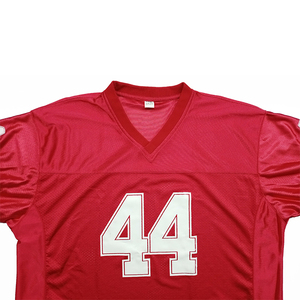 Maillot américain de football personnalisé de conception de qualité supérieure 100% maillot de football américain en polyester avec logos brodés personnalisés - Product Image 3