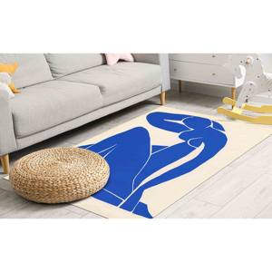Colorful <b>Rug</b>, Large <b>Rug</b>, <b>Car</b> Mat, Gift For Her, Henri Matisse Blue Nude <b>Rug</b>,With Pile Soft <b>Rug</b> - Product Image 5