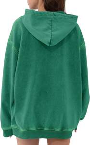 เสื้อฮู้ดดี้ผู้ชาย เสื้อกันหนาวปักลายพิมพ์ดิจิทัลน่ารัก แขนยาว ทรงหลวม ผ้าฟลีซ มีกระเป๋า - Product Image 4