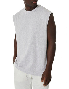 Débardeurs personnalisés pour hommes – Noir et Blanc – Séchage rapide – Musculation – Fitness – Athlétisme – Débardeurs de sport - Product Image 4