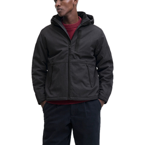 Hombre Puffer Chaquetas Logotipo Personalizado Con Capucha Ligero Venta al por mayor Burbuja Acolchado Burbuja Abrigo Grueso Acolchado Invierno Parka Bomber Jacket - Product Image 4