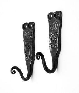 Vintage Decorative Cast Iron <b>Wall</b> Hook <b>For</b> Hanging Clothes Bags Towels And <b>Keys</b> With Farmhouse Style Elegance - Product Image 4