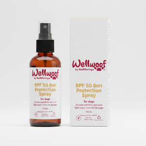 Spray Protector Solar para Perros SPF 50, 75 mL, OEM PL Italia, RedMoringa, Producto para el Cuidado de Mascotas - Product Image 1
