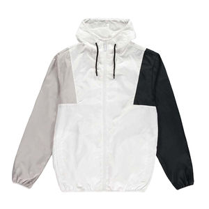 Dernier modèle de vêtements de sport d'été fins Vestes coupe-vent grande taille pour hommes Veste coupe-vent respirante en nylon avec doublure en maille - Product Image 1