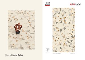 Baldosas de pared sin fin brillantes de porcelana 600x1200 | Baldosas pulidas de gran formato Premium 24x48 | Diseños de exportación elegantes y duraderos - Product Image 5