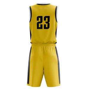 Royal Blue Boys camiseta de baloncesto personalizada transpirable sublimación uniformes de baloncesto - Product Image 5