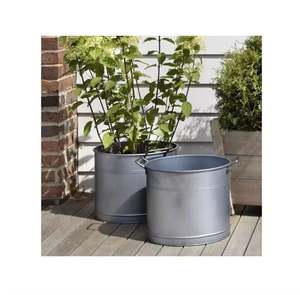 Macetas y macetas decorativas para sala de estar, macetas galvanizadas de alta calidad, macetas para decoración del hogar a precio atractivo - Product Image 6