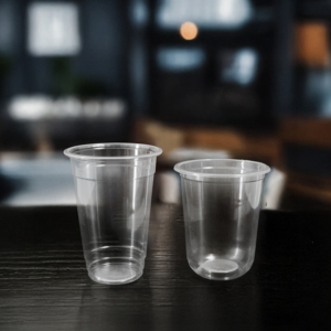 Quang Quan gobelets en plastique transparents jetables 12oz 24oz 95mm boissons chaudes/froides à paroi unique lait thé jus support à café - Product Image 6