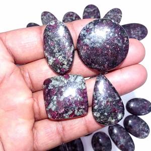 AAA + คุณภาพจาก EU dialyte ธรรมชาติอัญมณีหลวมทำด้วยมืออัญมณีหลวม - Product Image 6