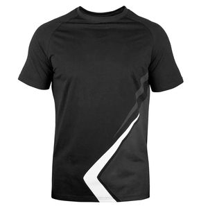 Camisetas estampadas de algodón de 210GSM 100% con bajo MOQ patrón sólido impresión personalizada y etiquetas de fibra de bambú entrega en la UE - Product Image 1