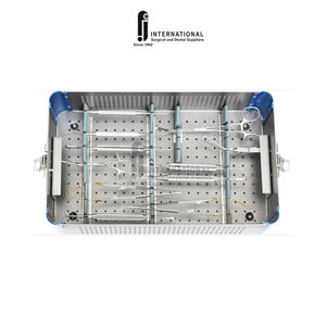 ชุดเครื่องมือผ่าตัดหลอดเลือดหัวใจสแตนเลสแบบใช้มือเครื่องมือผ่าตัดพื้นฐานทางระบบประสาท - Product Image 4