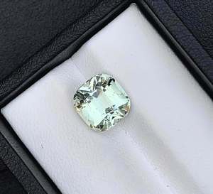 พลอยอะมีทิสต์สีเขียวทรงเหลี่ยมสวยงาม - พลอยอะมีทิสต์สีเขียวทรงคุชชั่น - พลอยอะมีทิสต์ธรรมชาติเจียระไนสำหรับทำเครื่องประดับ - Product Image 2