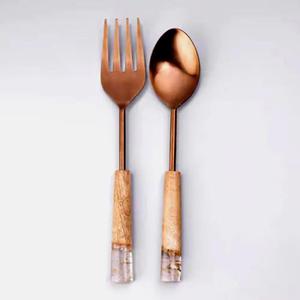 Juego de cuchillos de queso hechos a mano Royal de lujo de acero inoxidable con mango de madera, vajilla bonita, herramientas para bodas, ocasiones especiales - Product Image 6