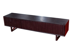 Soporte de TV de madera maciza de roble minimalista moderno, gabinete, unidad de entretenimiento con almacenamiento para el hogar, apartamento, muebles de sala de estar - Product Image 1