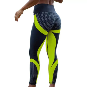 2024 nouvelles femmes sans couture taille haute taille élastique Fitness Yoga pantalon 100% Polyester sport Legging XL XXL tailles respirant Gym - Product Image 4