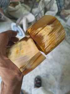 กำไลข้อมือเขาควายทำด้วยมือมีสไตล์ใหม่ทันสมัยรูปทรงมงกุฎทันสมัยทำจากวัสดุที่มีเอกลักษณ์ใช้สำหรับผู้หญิงแฟชั่นสาวๆ - Product Image 4