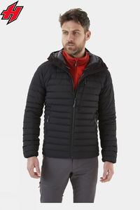 Chaqueta acolchada personalizada de alta calidad para parejas, abrigo de plumón de pato alto para hombre, chaqueta gruesa y cálida, chaqueta acolchada con capucha - Product Image 2