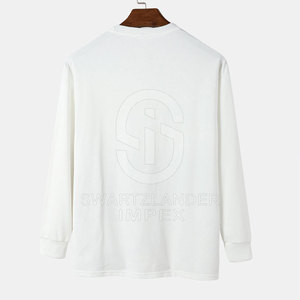 Sweat-shirt à manches longues pour hommes, pull-over à col rond de haute qualité pour hommes, en stock, vente en gros sur mesure - Product Image 2