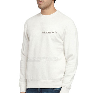 Streetwear de haute qualité sweats pour hommes vêtements de mode en gros sweats pour hommes basiques coton mélangé sweats pour hommes - Product Image 2