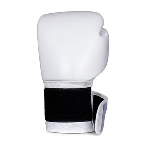 Vente en gros Gants de boxe professionnels en cuir PU 8oz avec logo personnalisé Conception personnalisée pour l'entraînement au combat poinçonnage - Product Image 5