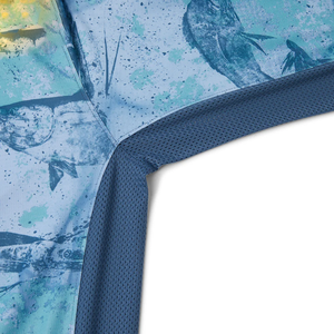 Sublimación de secado rápido para hombre, entrenamiento de manga larga Upf 50 +, camisas de rendimiento, diseño con capucha, ropa de pesca - Product Image 5