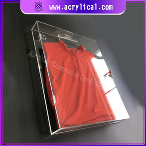 ขายร้อนอะคริลิคใสเคาน์เตอร์กล่องแสดงด้านบนมีสไตล์ Jersey สําหรับการโฆษณาและของสะสมที่ได้รับรางวัล - Product Image 5