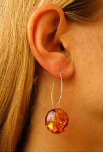 Boho <b>bead</b> earrings with turquoise design andy cascading <b>fringe</b>, unique jewelry gift - Product Image 3