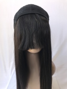 Top qualité 100% brut non transformé temple indien vierge 22 ''naturel droit Bob perruque pour les femmes noires fournisseur indien de gros - Product Image 5